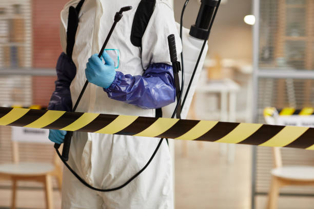 Professional Biohazard Cleanup technician working in Republican City, NE